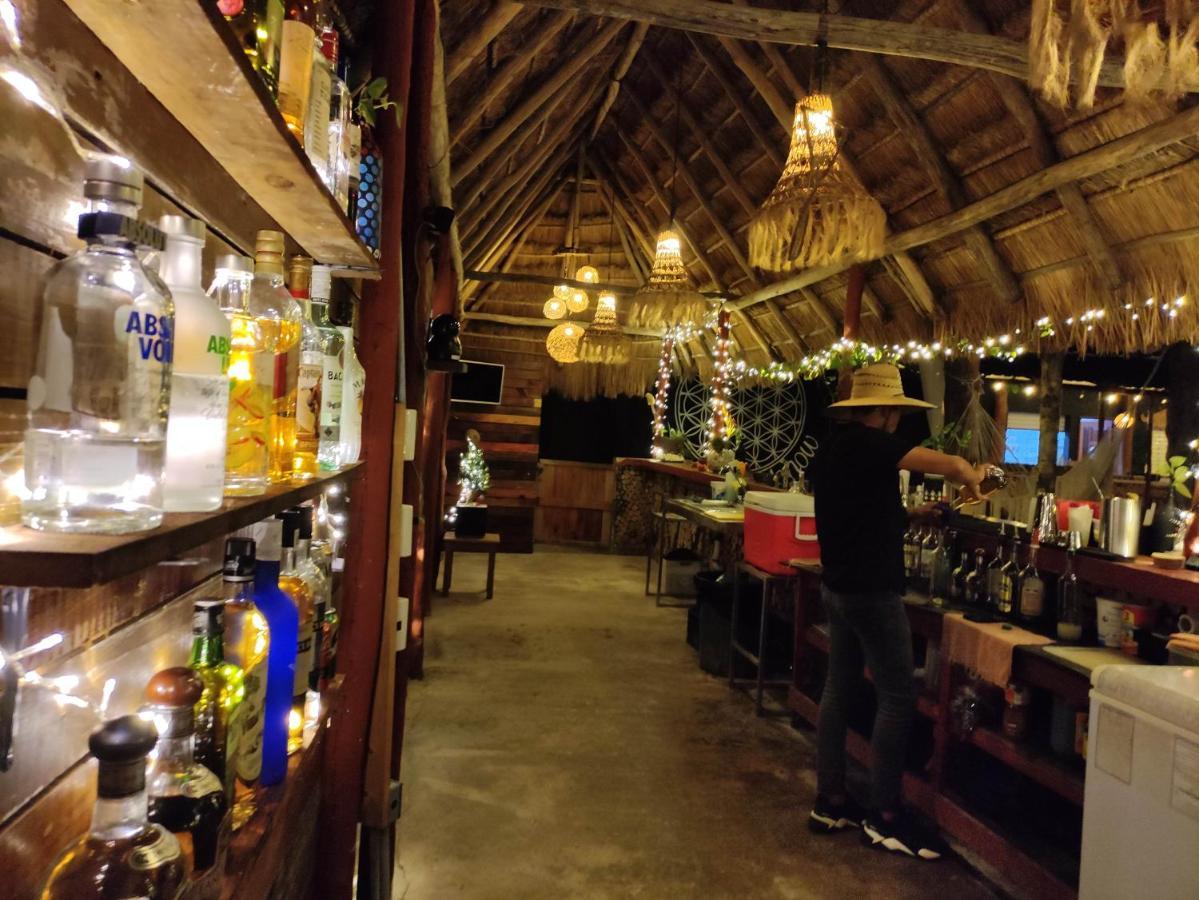The All Inclusive Hostel - Food, Drinks And Transportation To The Beach And Cenotes 图卢姆 外观 照片
