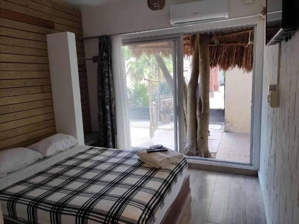 The All Inclusive Hostel - Food, Drinks And Transportation To The Beach And Cenotes 图卢姆 外观 照片